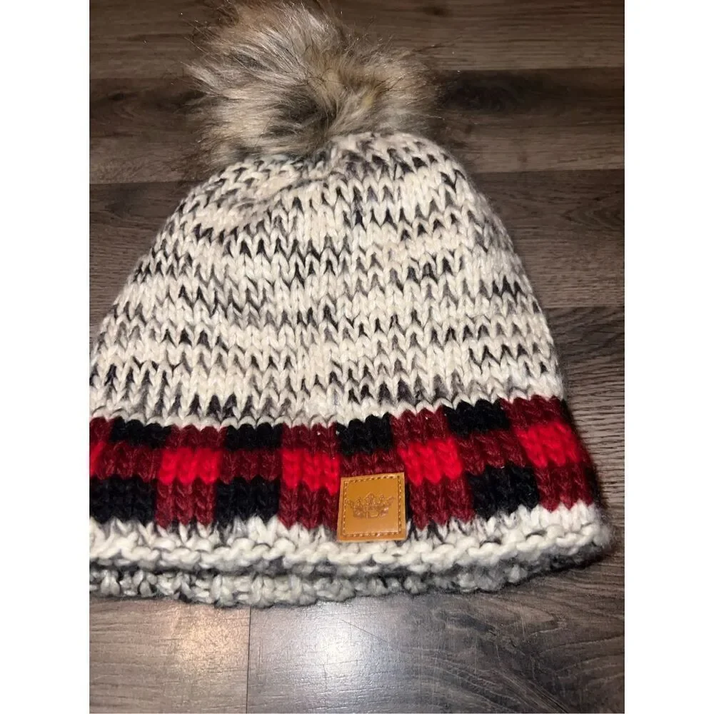 Panache Multicolored Woman’s Hat With Pom